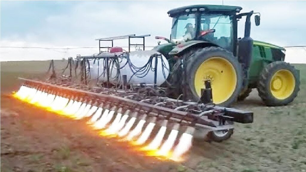 Amazing Modern Agriculture Machine Tractor in Action